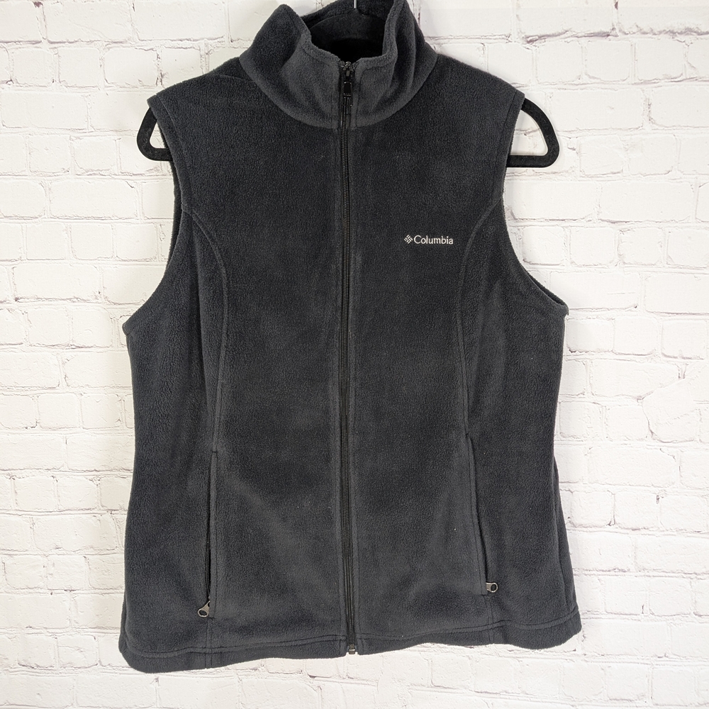 Columbia Women's Black Fleece Vest